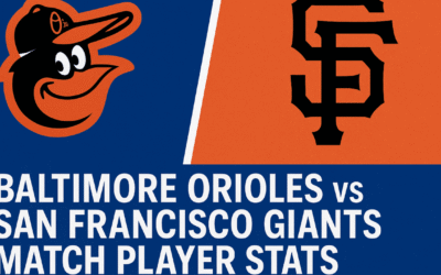 Baltimore Orioles vs San Francisco Giants Match Player Stats